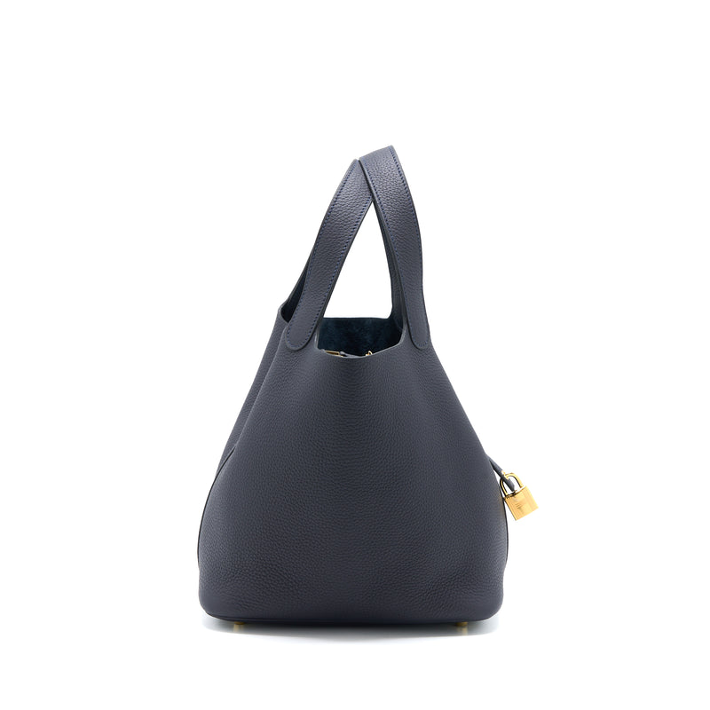 Hermes Picotin 22 Clemence Caban GHW Stamp U