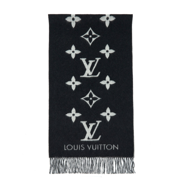 Louis Vuitton REYKJAVIK Scarf Black M71040