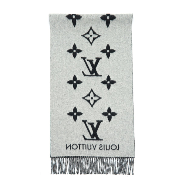 Louis Vuitton REYKJAVIK Scarf Black M71040