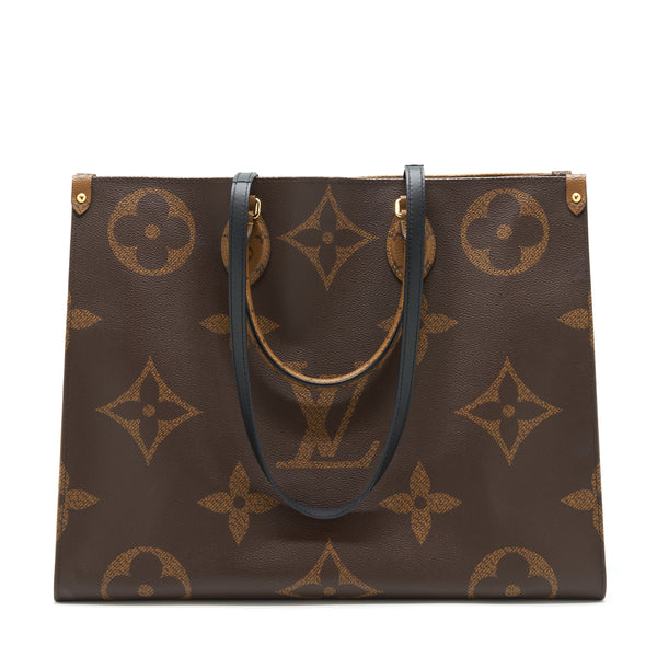 Louis Vuitton On The Go GM Monogram Reverse Canvas GHW