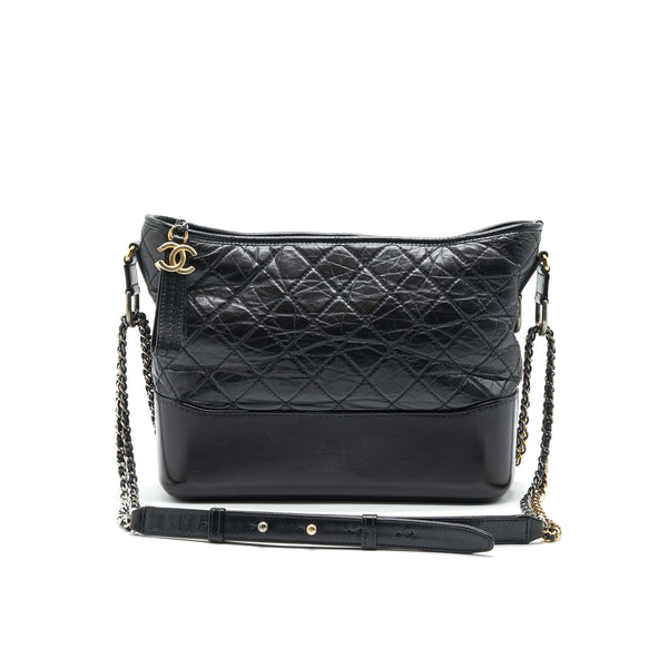 Chanel Large Gabrielle Hobo Bag Black