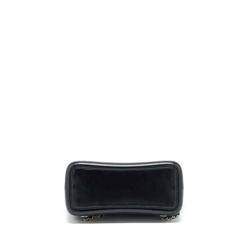 Chanel Small Gabrielle Backpack Calfskin Black With Multicolour Hardware (Microchip)