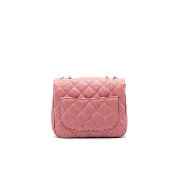 Chanel Urban Companion Flap Bag Caviar Pink SHW