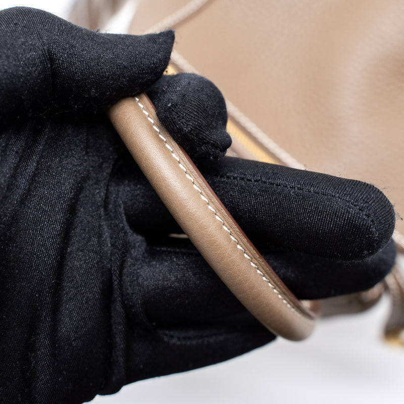 Hermes Lindy 26 Clemence Etoupe GHW Stamp U