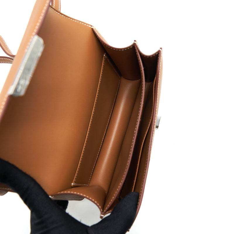 Hermes Mini Constance Epsom Gold SHW Stamp Z