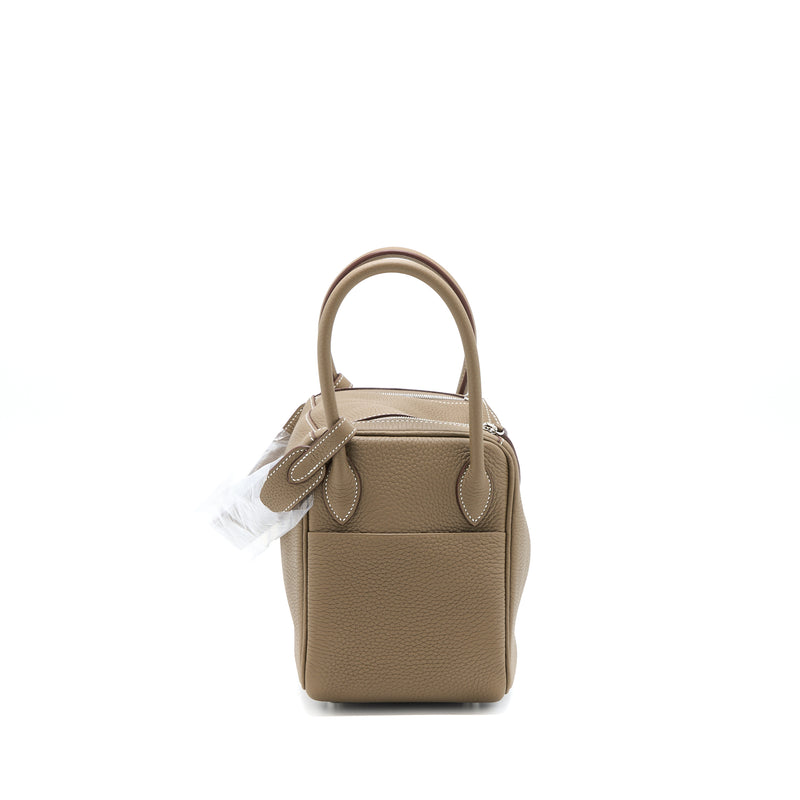 Hermes Lindy 26 Clemence Etoupe SHW Stamp U