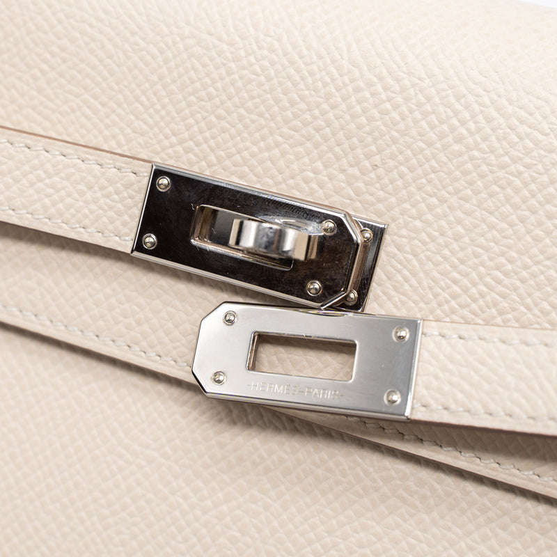 Hermes Kelly To Go Epsom Craie SHW Stamp Z