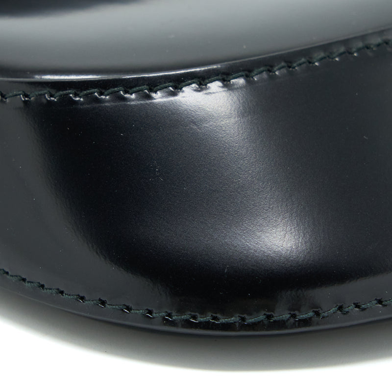 Prada Cleo Shoulder Bag Brushed Leather Black SHW