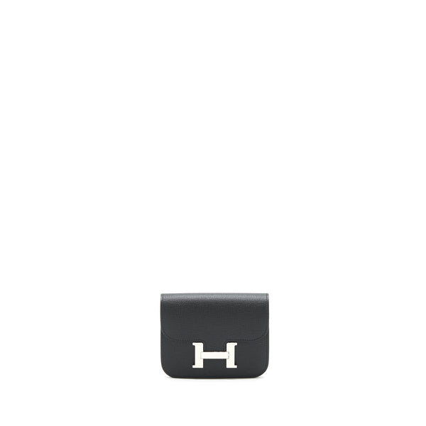 Hermes constance Slim epsom black SHW Stamp Z