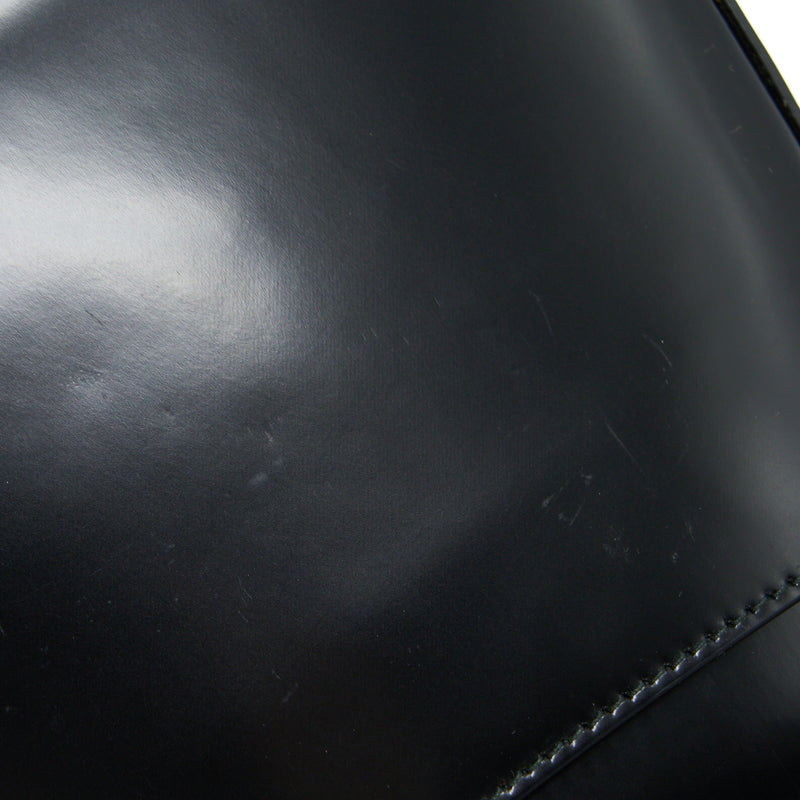 Prada Cleo Shoulder Bag Brushed Leather Black SHW
