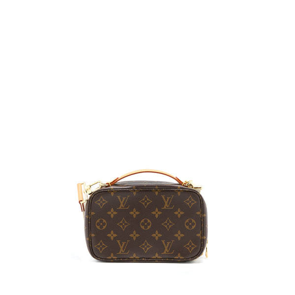 Louis Vuitton Utility Crossbody Bag Monogram Canvas GHW