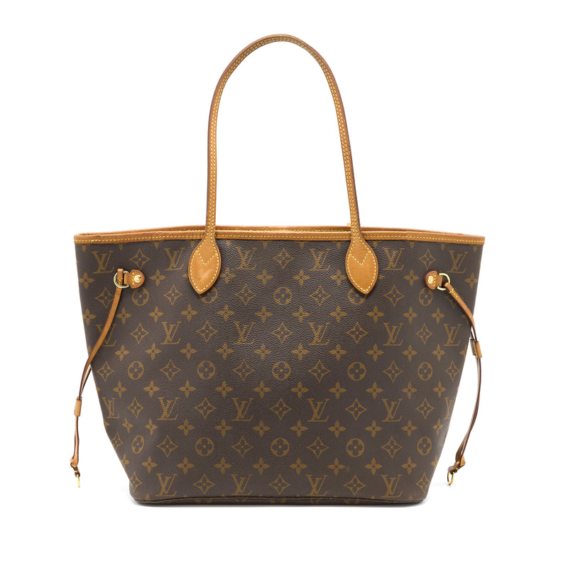 Louis Vuitton Vintage Neverfull MM Monogram Canvas GHW