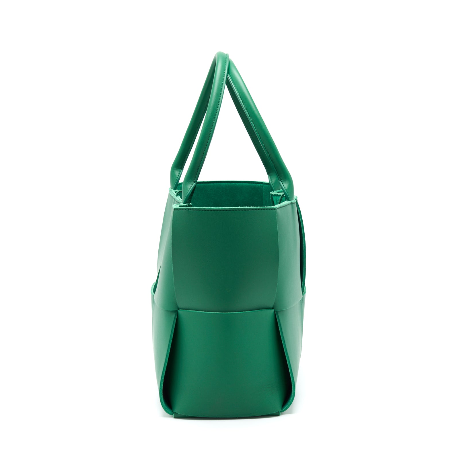 【BOTTEGA VENETA】Medium Arco Tote Bag Parakeet BOTTEGA VENETA Medium Arco Tote Bag Eggplant – REAWAKE