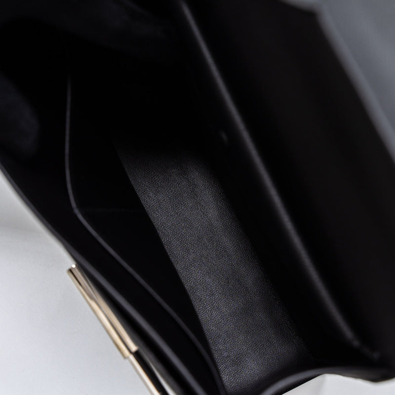 Hermes Verrou 21 Bag Epsom Black SHW Stamp C
