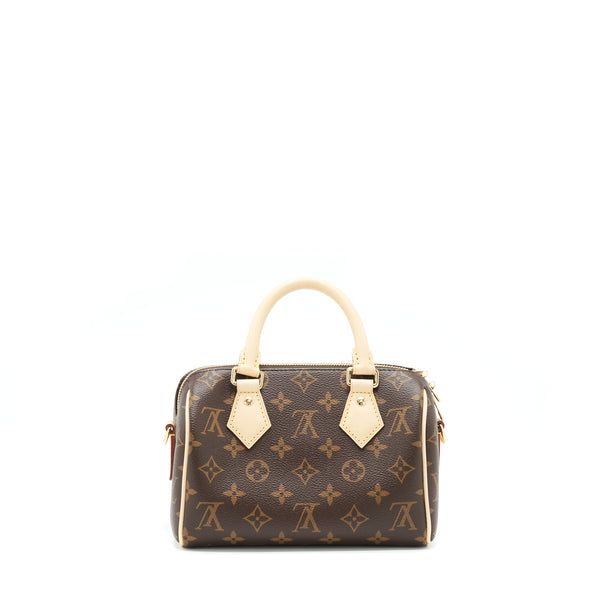 Louis Vuitton Speedy Bandouliere 20 Monogram Canvas/Black Multicolour Strap