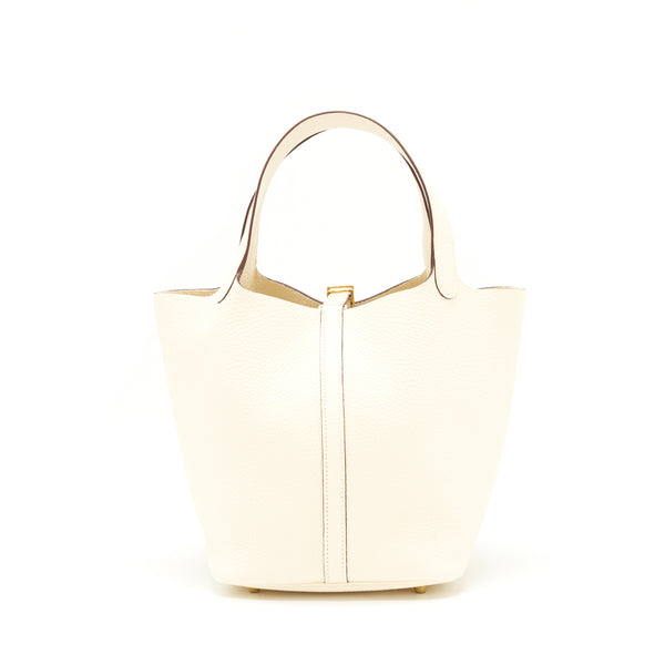 Hermes picotin 22 Lock bag Nata GHW stamp Z
