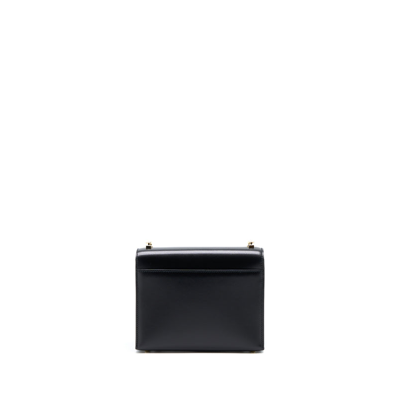 Hermes Mini Verrou Bag Box Black GHW STAMP D