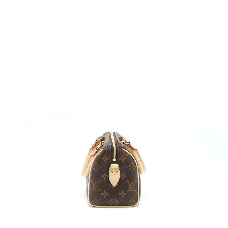 Louis Vuitton Speedy Bandouliere 20 Monogram Canvas/Black Multicolour Strap