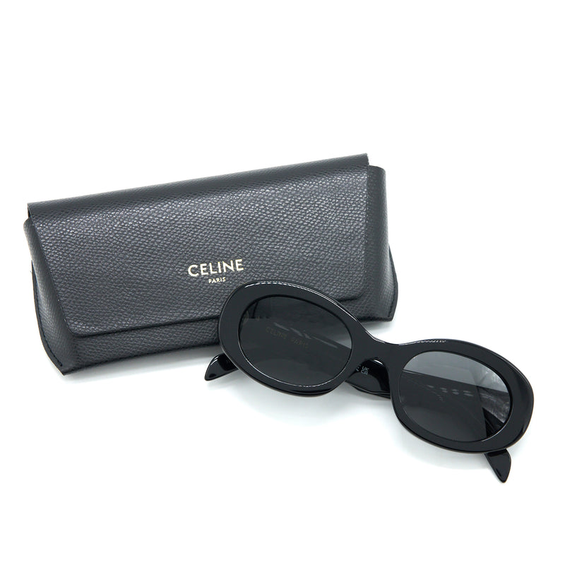 Celine 01 Triomphe Sunglasses Black