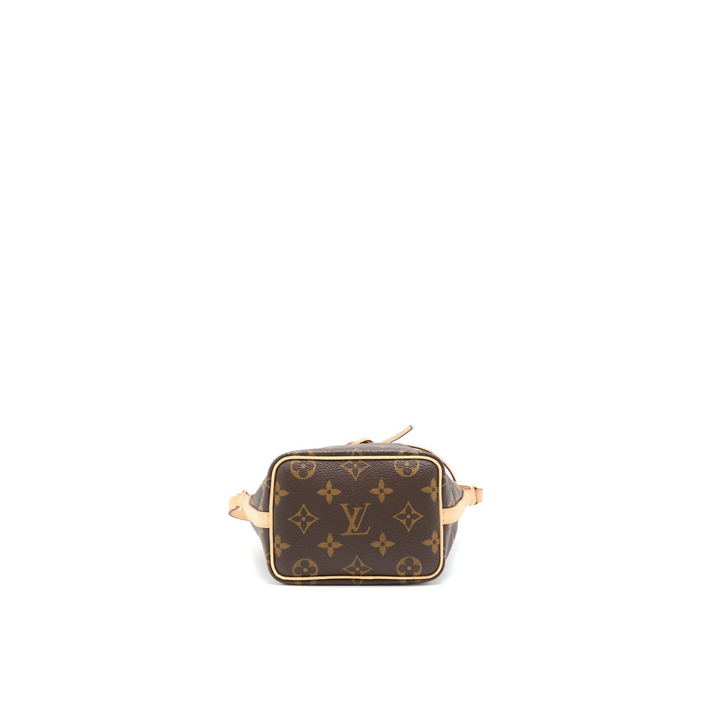 Louis Vuitton Nano Noe Monogram Canvas GHW