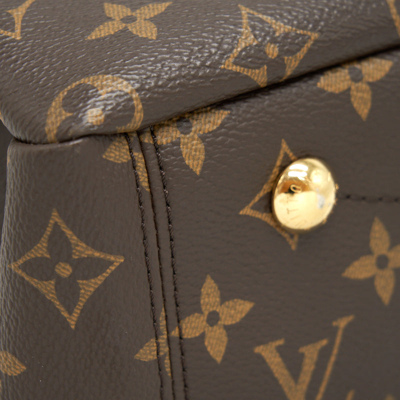 Louis Vuitton Pallas Tote Bag Brown