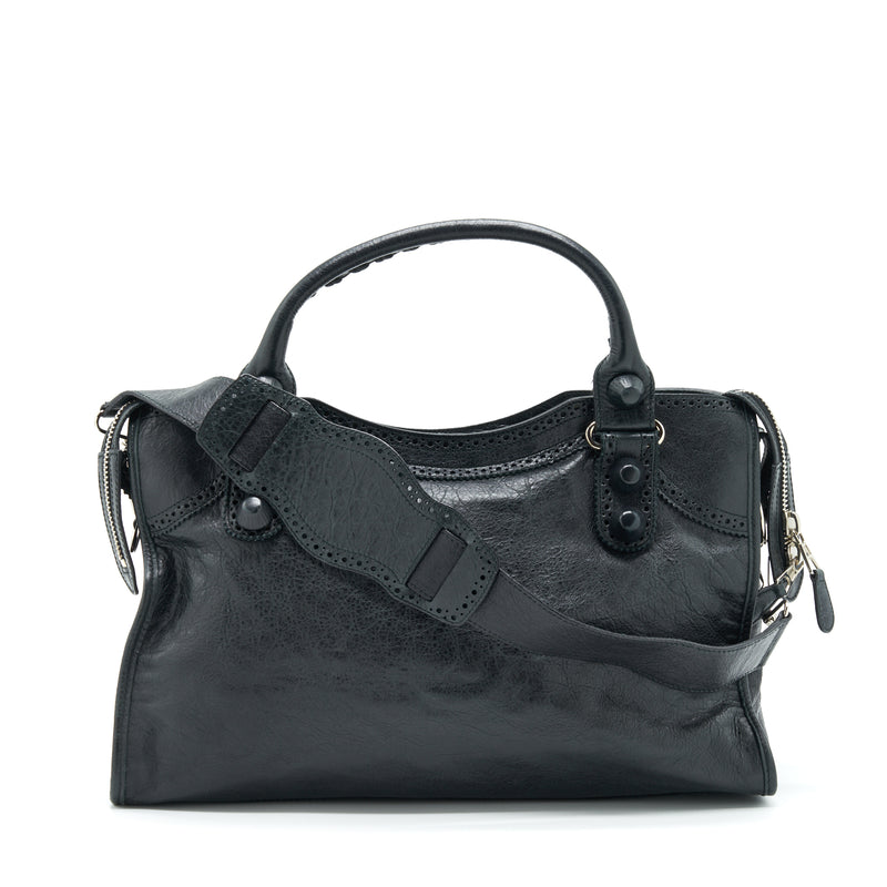 Balenciaga Giant City Bag Black SHW