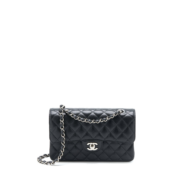 Chanel Small Classic Flap Bag Caviar Black SHW