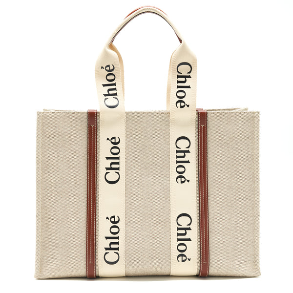 Chloe Large Woody Tote Bag