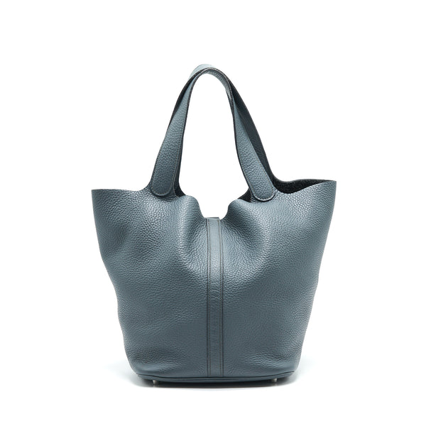 Hermes Picotin 26 Lock Bag Bleu De Malte SHW