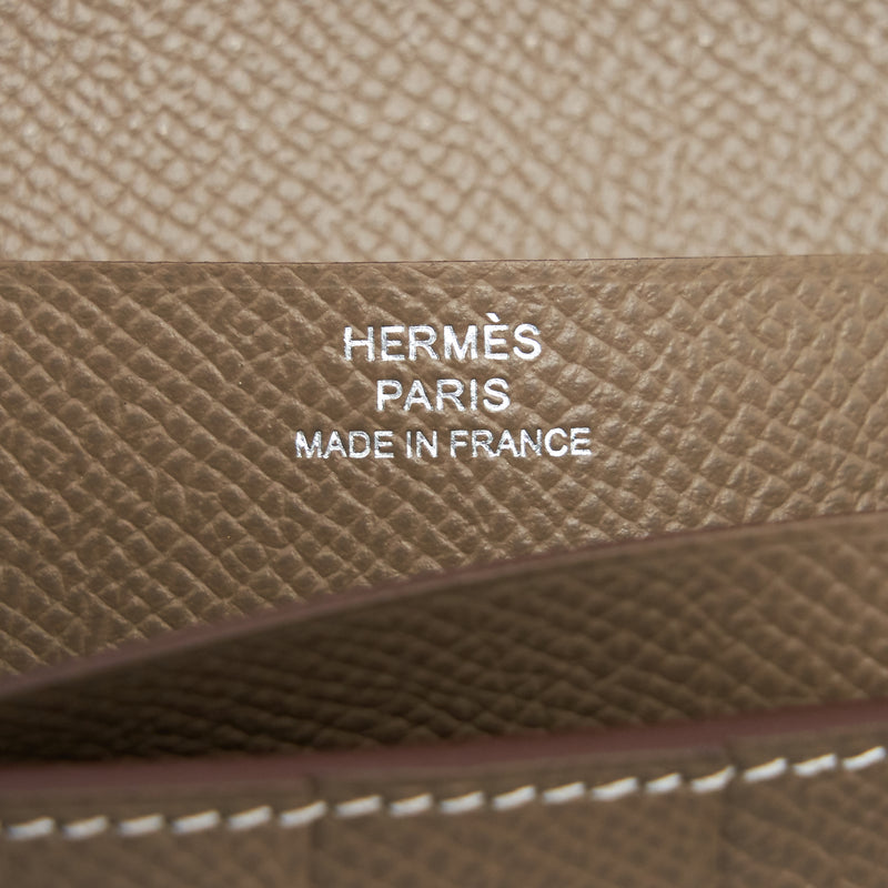 Hermes Bearn Wallet Epsom Etoupe SHW