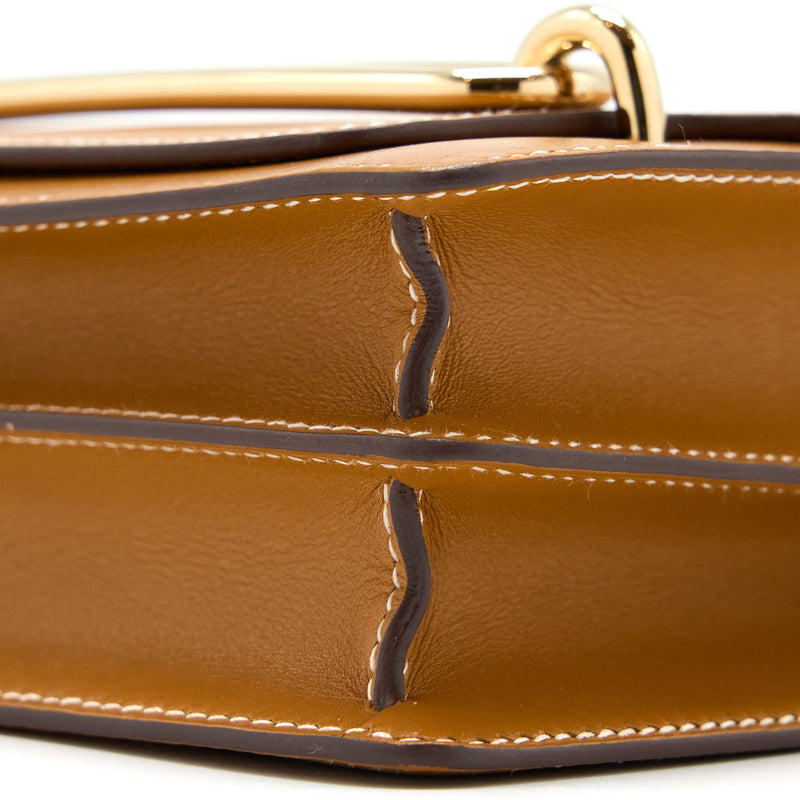 Hermes Mini Roulis Veau Butler Gold GHW Stamp Z
