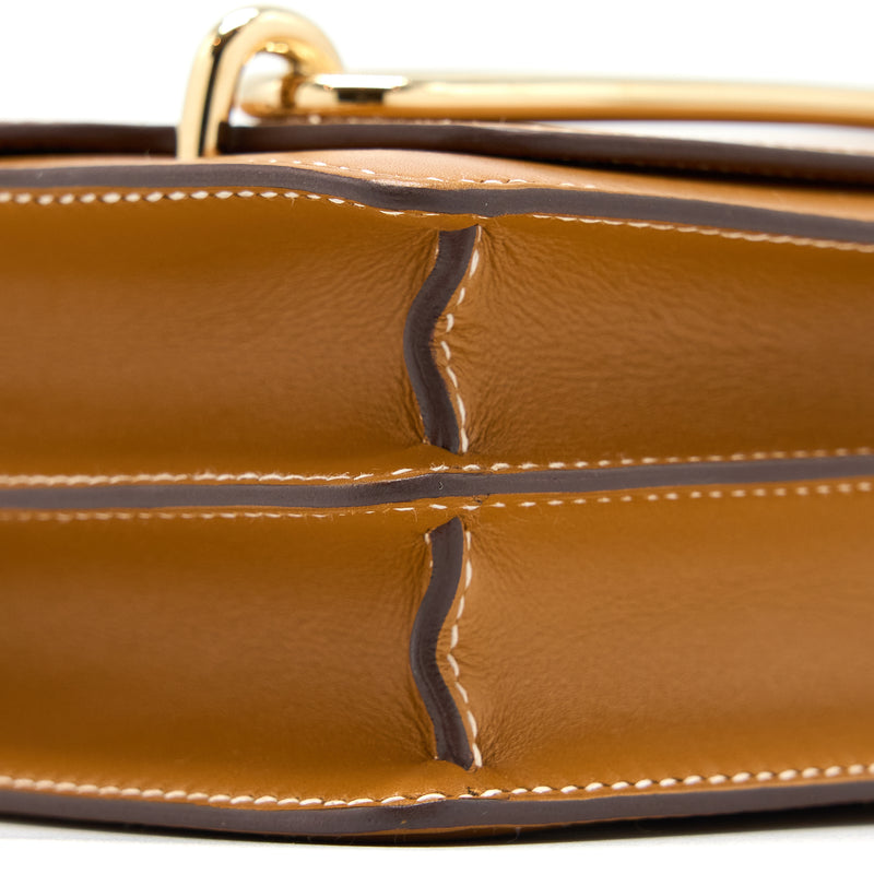 Hermes Mini Roulis Veau Butler Gold GHW Stamp Z