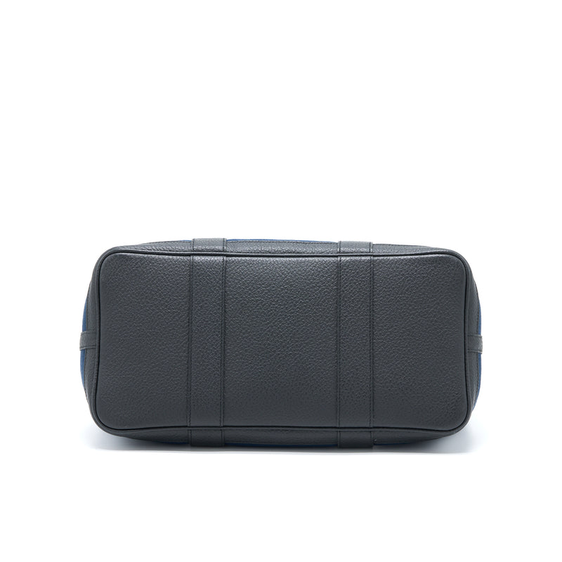 Hermes Garden Party 36 Pockets Negonda/Canvas Bleu Marine/Black SHW Stamp X