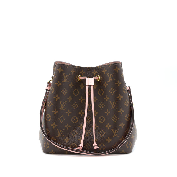 Louis Vuitton Neonoe Monogram Canvas Rose Poudre GHW (New Version)