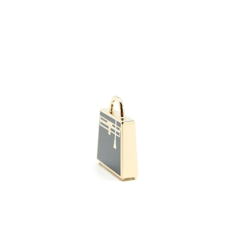 Hermes Curiosite Kelly Laque Charm