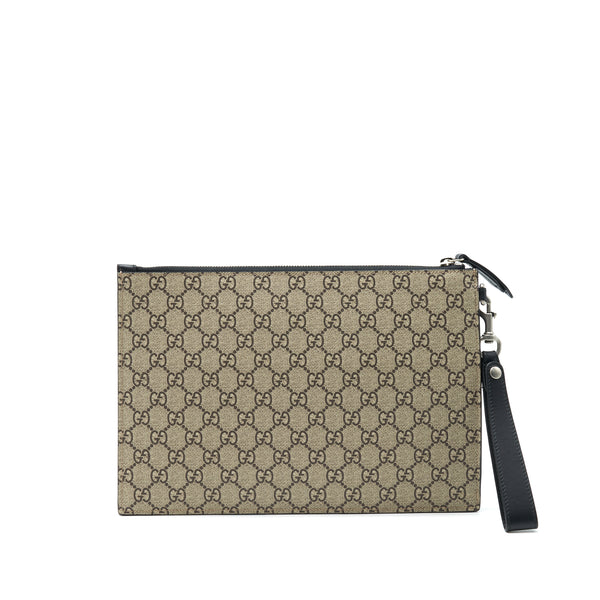 GUCCI MEN'S SNAKE MOTIF CLUTCH