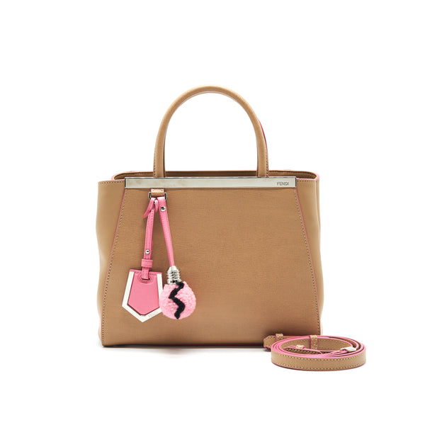 Fendi 2Jours Mini Beige /Pink SHW