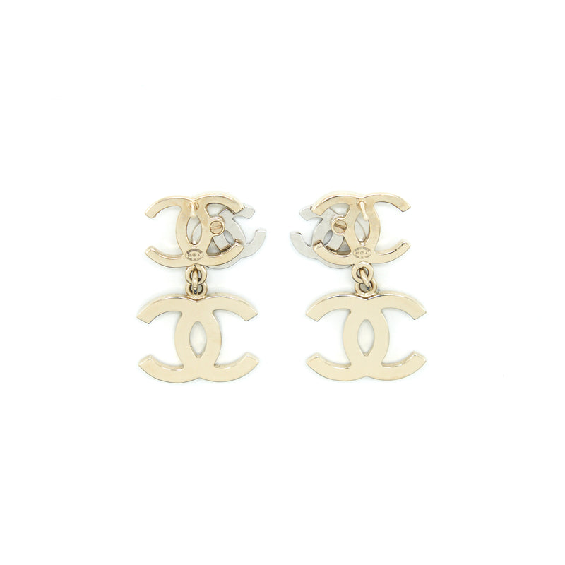 Chanel Logos Earrings With Pearls And Crystal LGHW