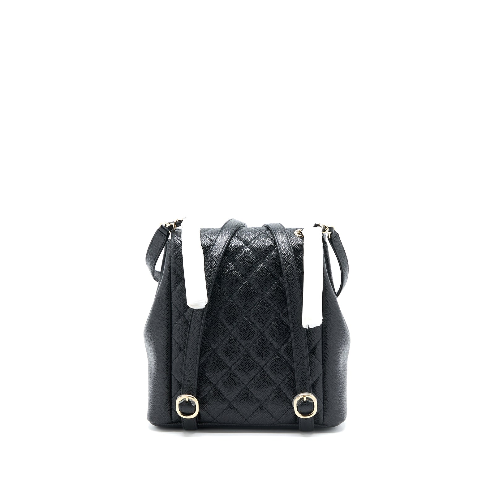 CHANEL　ノベルティ　ブラック　3WAY バッグ Chanel 23P Triple Pack Backpack Caviar Black LGHW (Microchip)