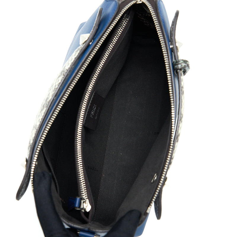 Fendi By The Way Calfskin/ Python Dark Blue SHW