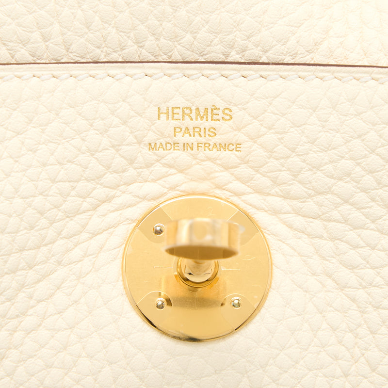 Hermes Lindy 26 Clemence Nata GHW Stamp U