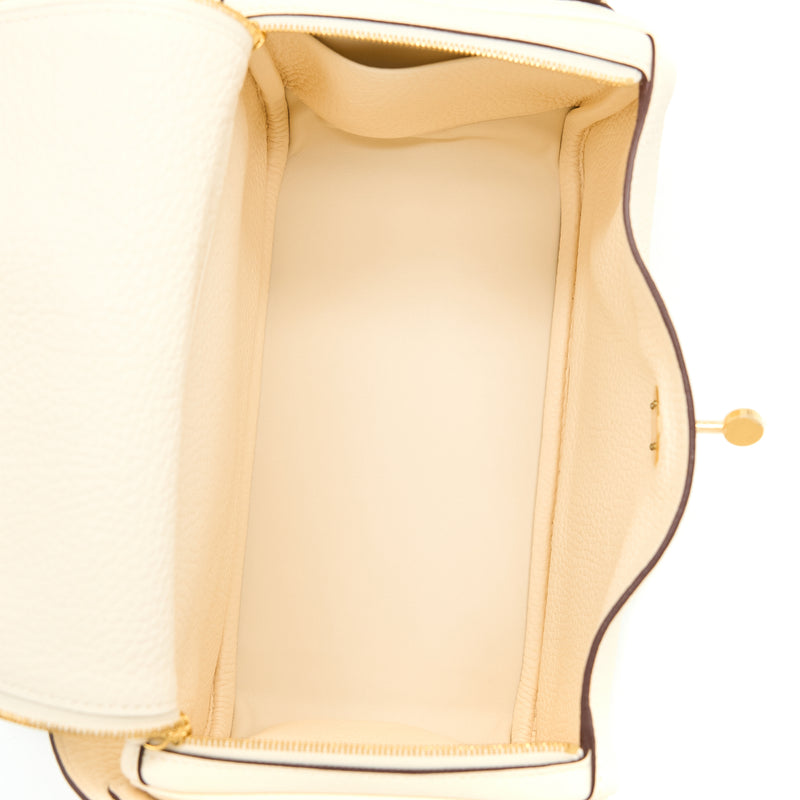 Hermes Lindy 26 Clemence Nata GHW Stamp U