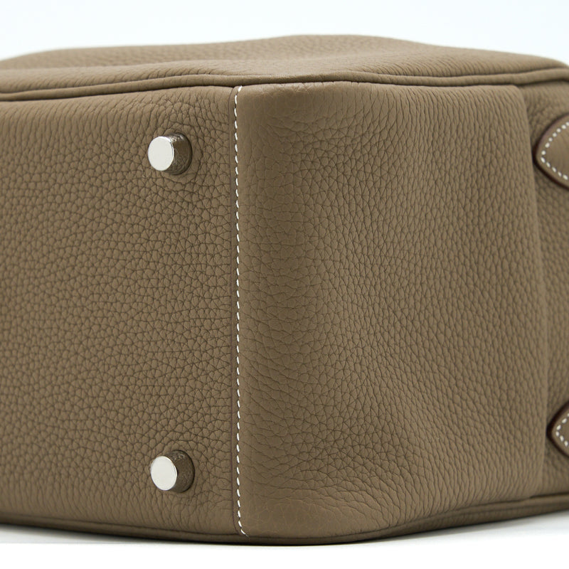 Hermes Lindy 26 Clemence Etoupe SHW Stamp U