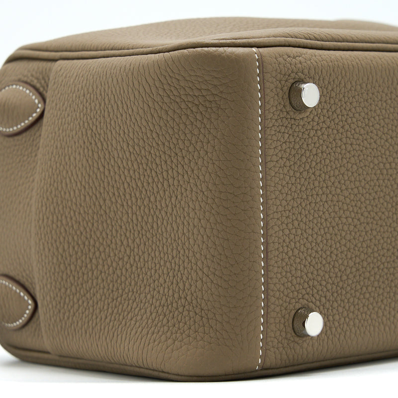 Hermes Lindy 26 Clemence Etoupe SHW Stamp U
