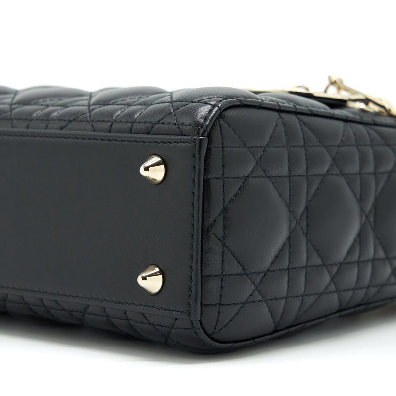 Dior Small Lady Dior Lambskin Black LGHW