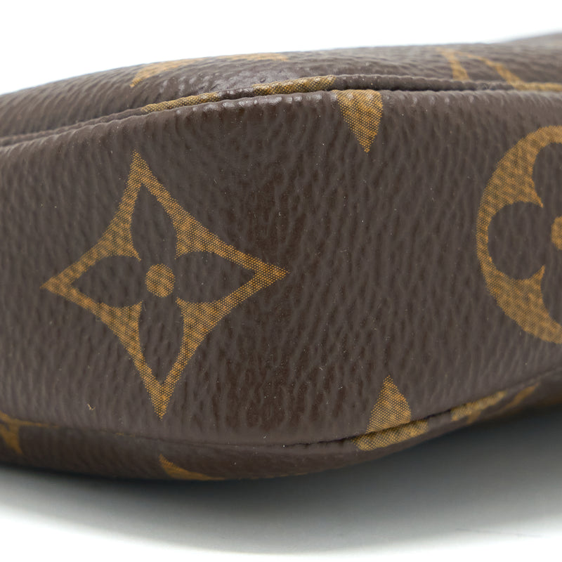 Louis Vuitton Mini Pochette Monogram Canvas GHW
