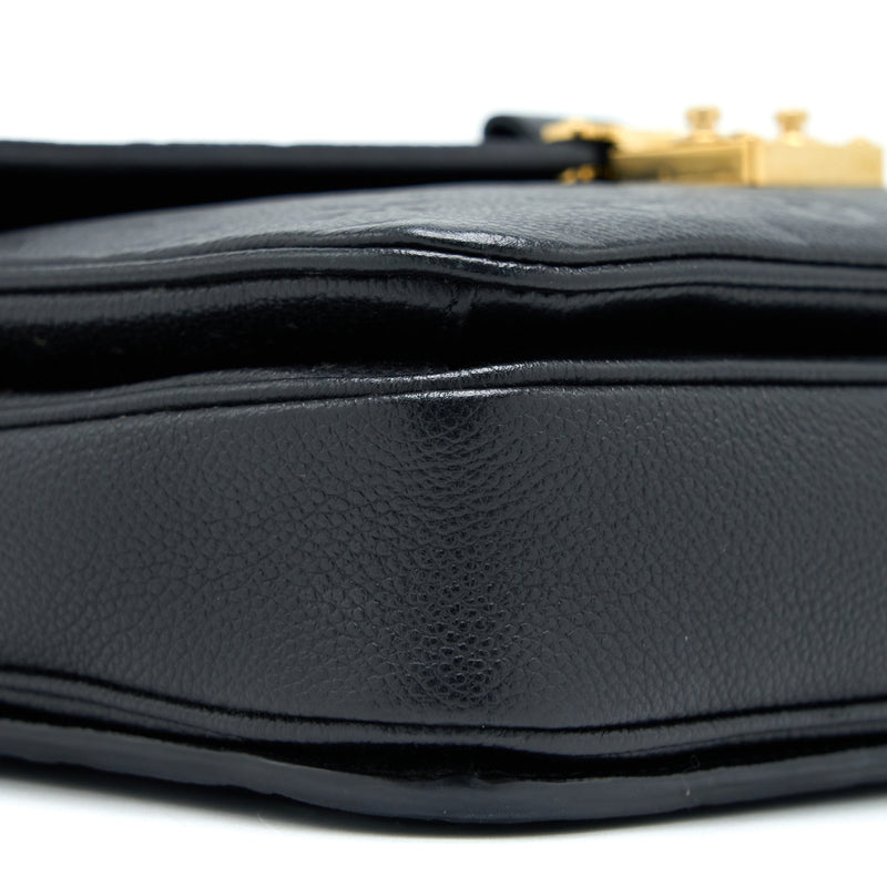 Louis Vuitton Pochette Métis Monogram Empreinte Black GHW