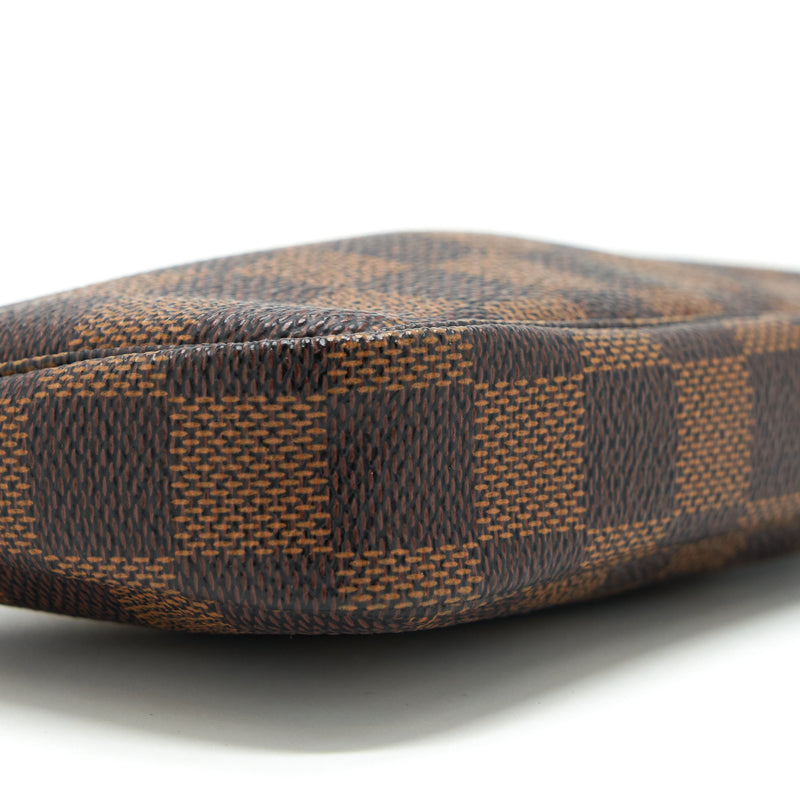 Louis Vuitton Mini Pochette Accessories Damier Ebene Canvas GHW