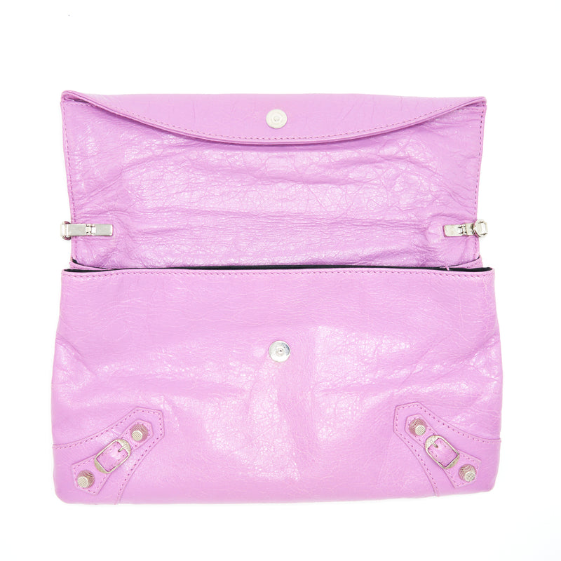 Balenciaga Classic Crossbody Bag Pink SHW