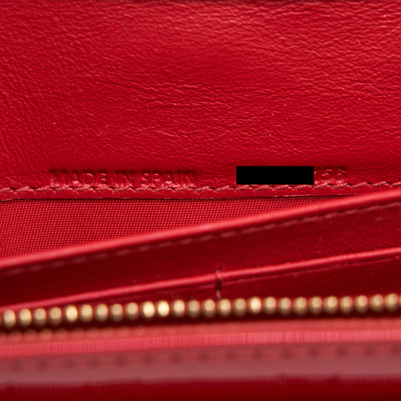 Dior Lady Dior Wallet on Chain Red LGHW